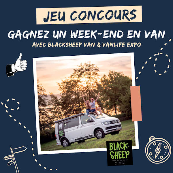 Featured image for “Jeu concours  Facebook Blacksheep van”