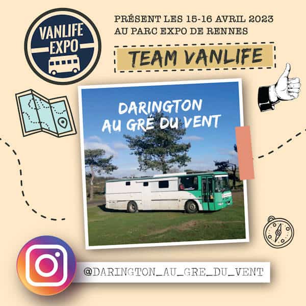 Featured image for “Team Vanlife<br>Darington au gré du vent”