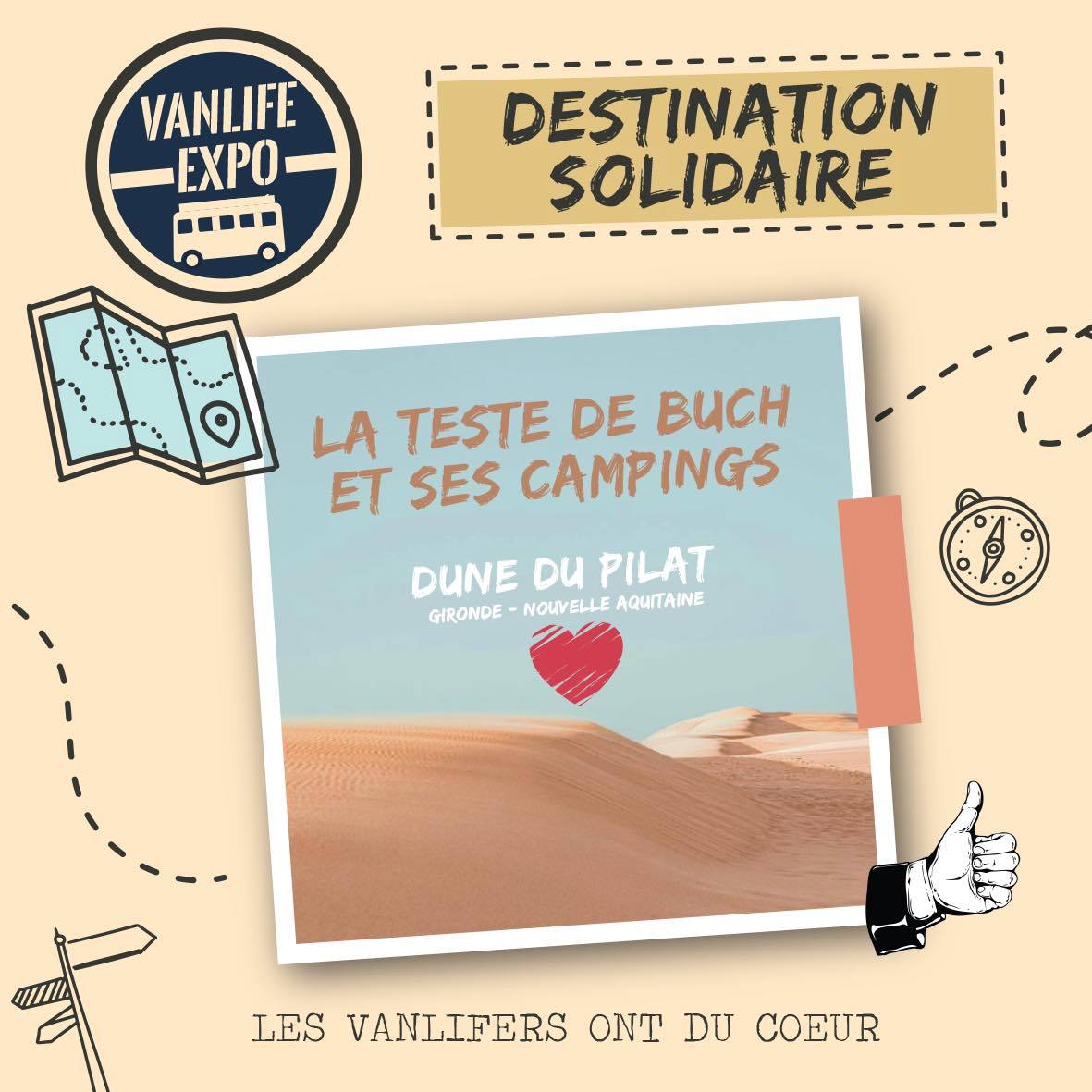 Featured image for “La Teste de Buch et ses campings<br>Destination Solidaire 2023”