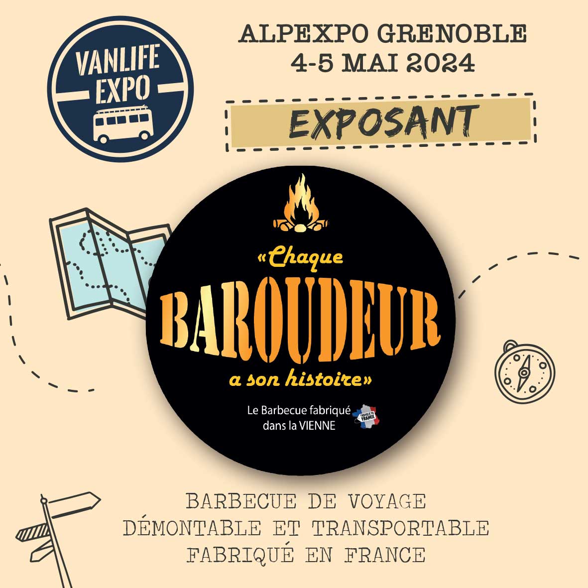 Featured image for “Le baroudeur barbecue”