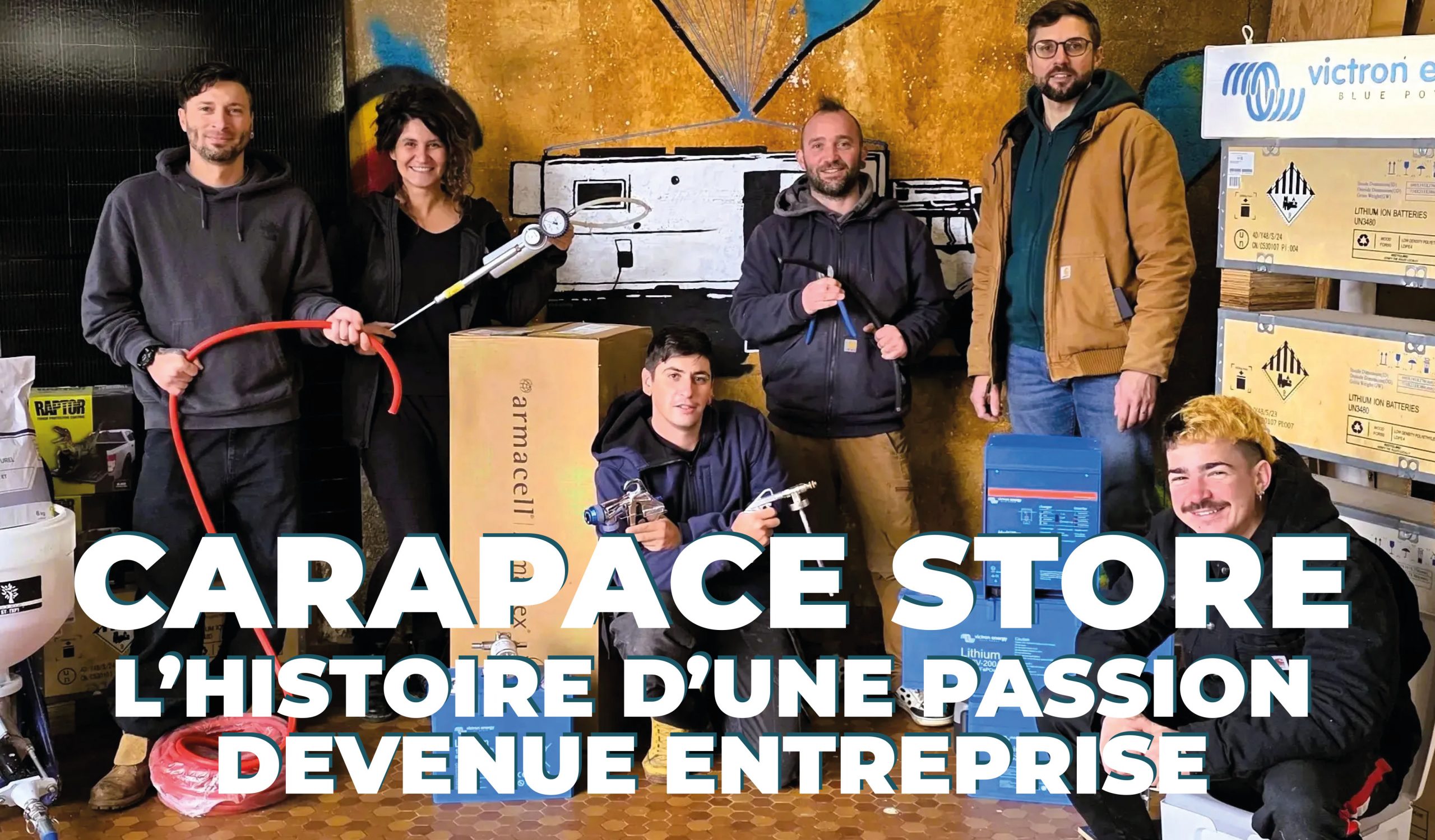 Article - “Carapace Aménagement : l&rsquo;histoire d&rsquo;une passion devenue entreprise”