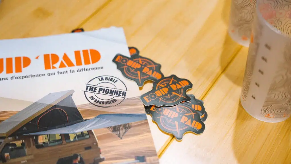 HALL 8 – VANLIFE EXPO RENNES 2026 – GABRIEL GASTE – EQUIP RAID STICKERS