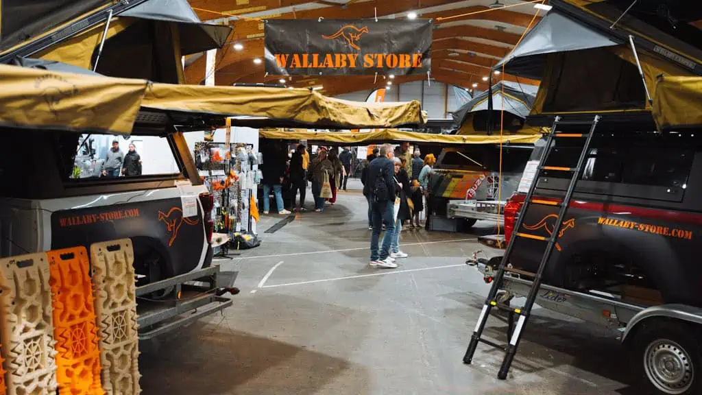 HALL 8 – VANLIFE EXPO RENNES 2026 – GABRIEL GASTE – WALLABY STORE