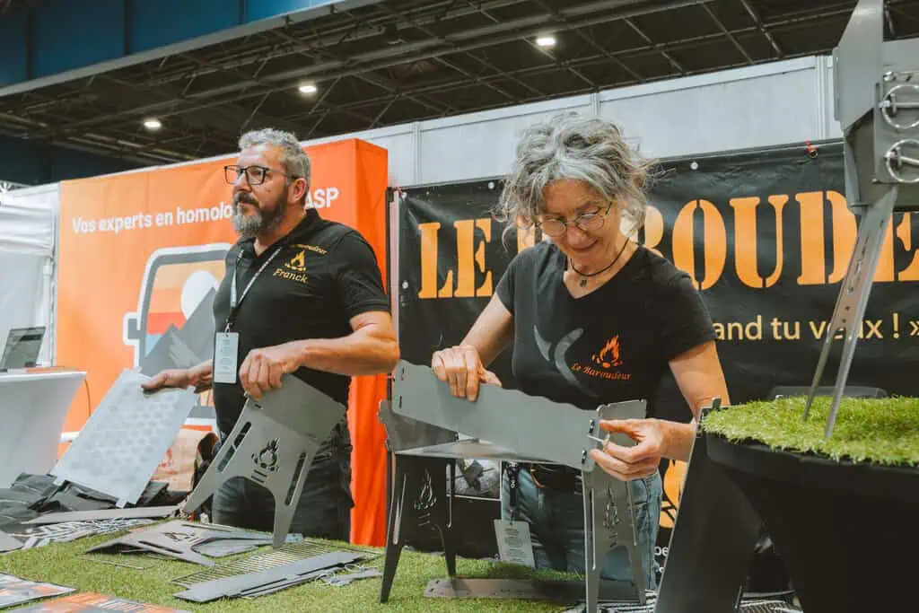 53 Vanlife Expo Grenoble 2026 – Gabriel Gaste – Le Baroudeur Barbecue