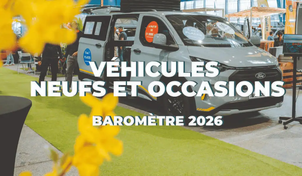 Article - “Véhicules neufs et occasions: le baromètre 2026”